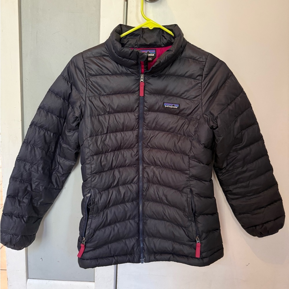 Patagonia Girls down sweater jacket size XL 14